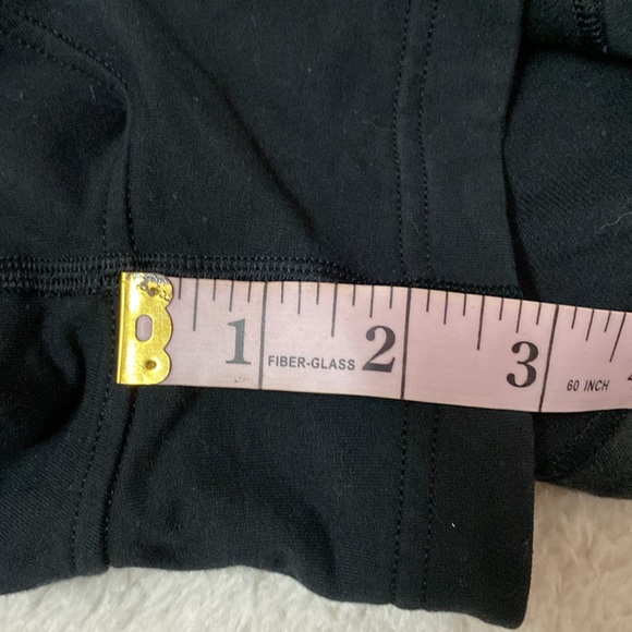 ❤️ Lululemon Inner Glow High Rise Modal Short 3" Black Size 6 - Picture 9 of 9